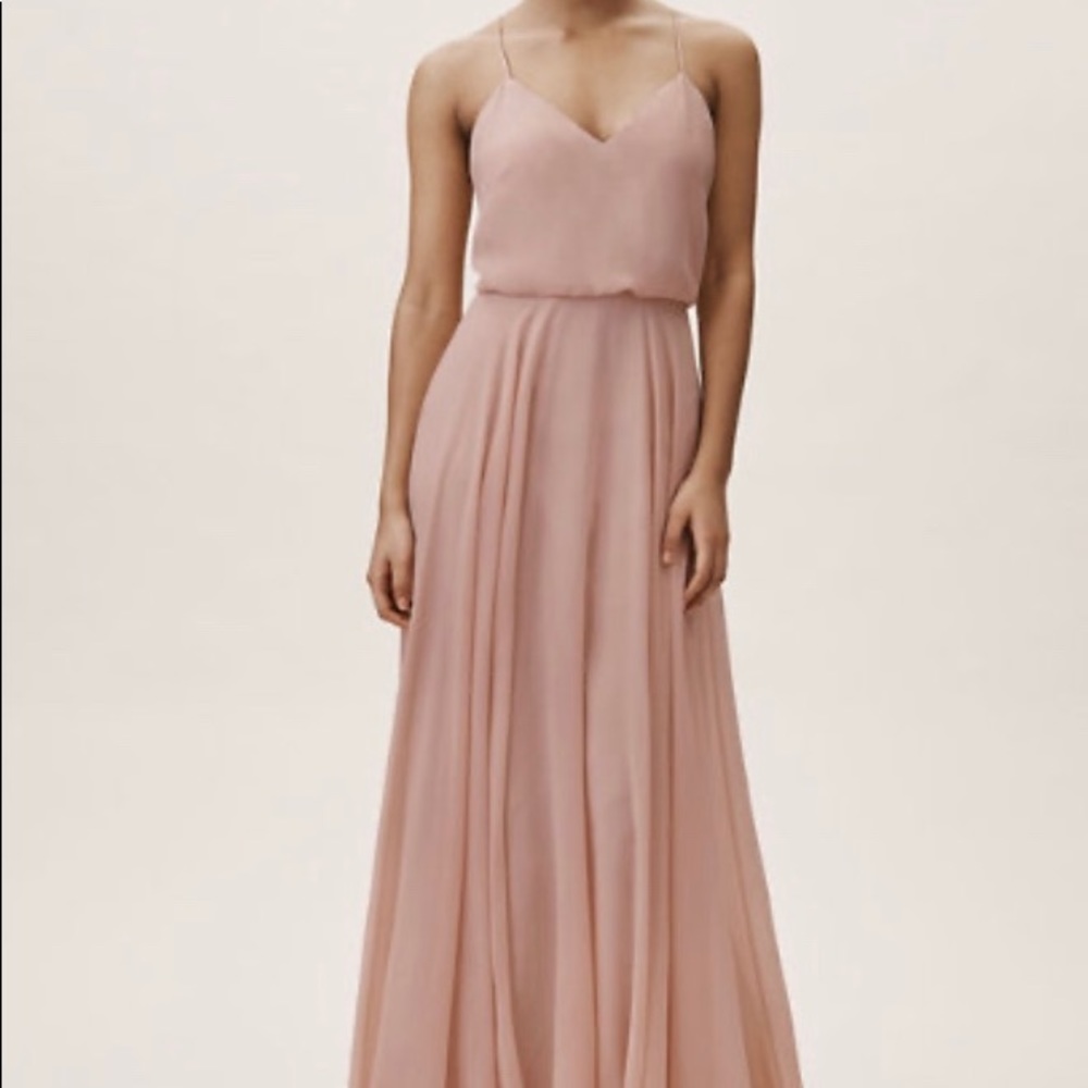Jenny Yoo, Inesse, size 4. Whipped Apricot.